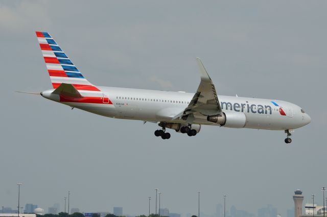 BOEING 767-300 (N382AN) - Arriving DFW 05/27/2013 - Fresh New Paint Livery For AA