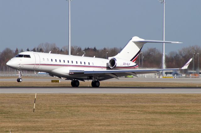 Bombardier Global Express (CS-GLF) - Bombardier BD-700-1A19 Global 6000 NetJets Europe CS-GLF EDDM/MUC 22.Feb.2016