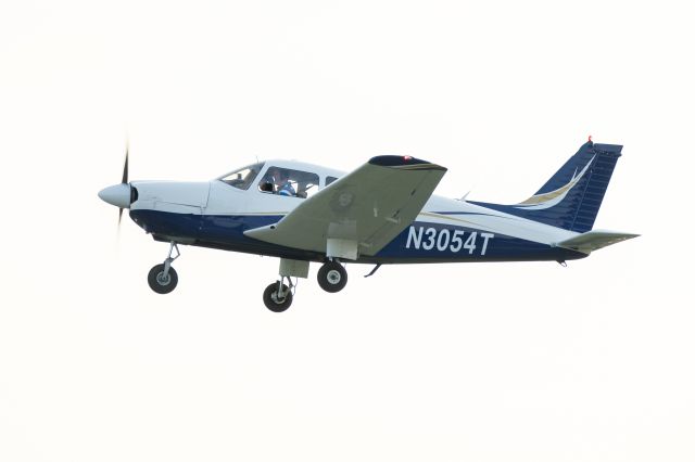 Piper Cherokee (N3054T) - Piper PA-28-181 N3054T taking off, Montgomery County Airpark. 11 Sept 2024.