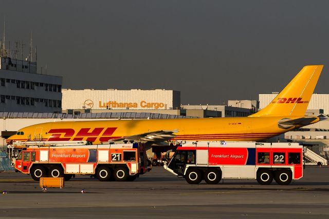 D-AEAT — - with the Frankfurt Firefighters, after a little branding on board of an Air Dolomiti Embraer