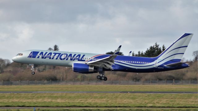 Boeing 757-200 (N567CA) - national b757-223 n567ca landing at shannon from dakar 3/3/20.