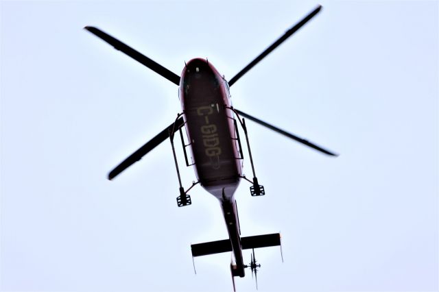 Bell 429 GlobalRanger (C-GIDG) - C-GIDG Bell Global Ranger 429 Survolant la ville de Lavaltrie QC. Le 13-11-2022 à 14:29