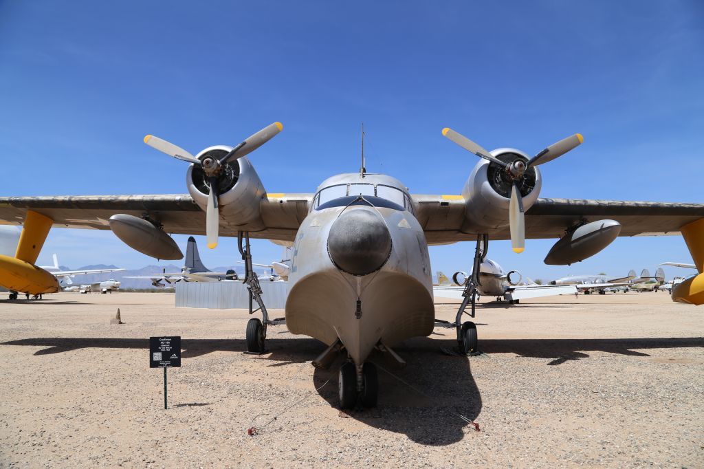 Grumman HU-16 Albatross (51-0022) - Grumman HU-16A Albatross at Pima Air and Space Museum, Tucson, AZ, 17 May 14.