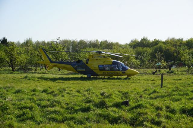 G-HEMZ — - Landing in a field in Bredon, gloucestershire