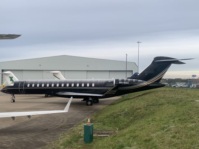 BOMBARDIER BD-700 Global 7500 (9H-MAX) - Parked up at Luton Airport. Ex G-MIAP