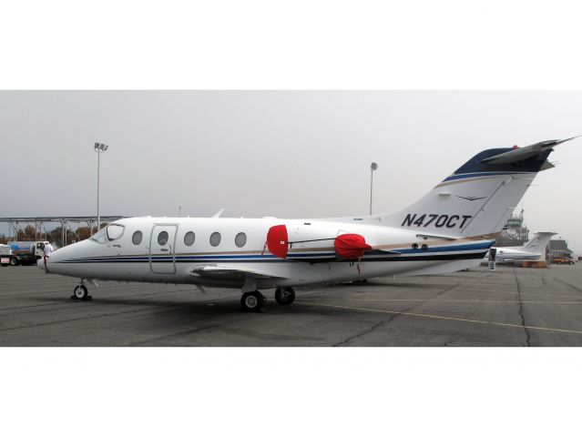 Beechcraft Beechjet (N470CT) - At Nantucket.