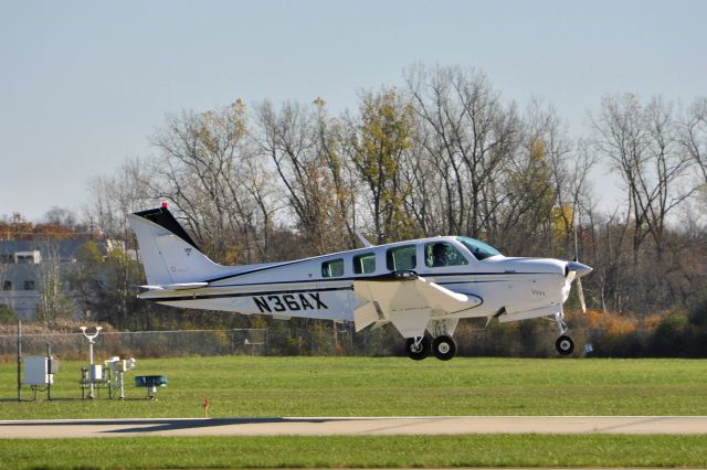 Beechcraft Bonanza (36) (N36AX) - North Flight Air Beech A36 N36AX in Ann Arbor 
