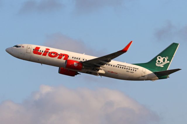Boeing 737-800 (PK-LKP) - "80th Boeing Next Génération 737" livery