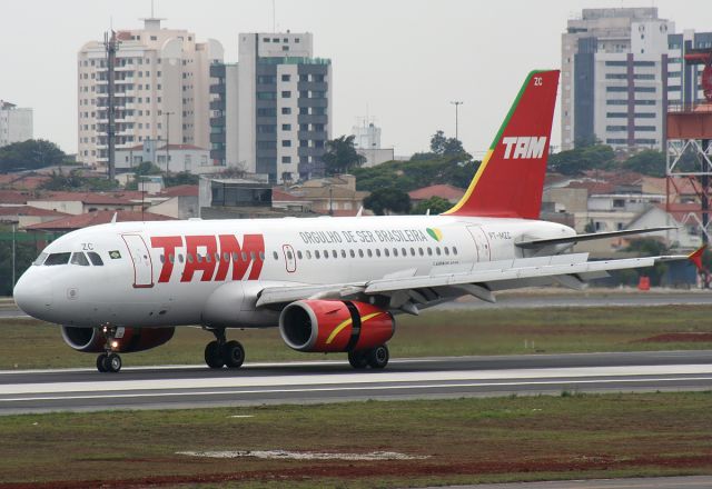 Airbus A319 (PT-MZC)