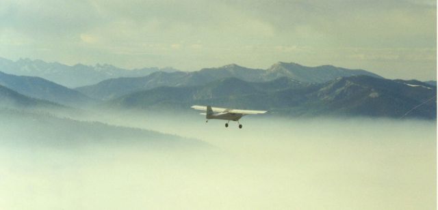 N6105N — - "Above the Smoke" Middle Fork Salmon River, Idaho