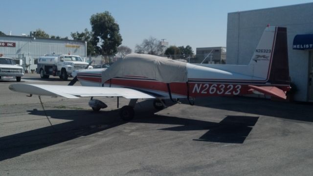 Grumman AA-5 Tiger (N26323) - FULLERTON MUNICIPAL AIRPORT