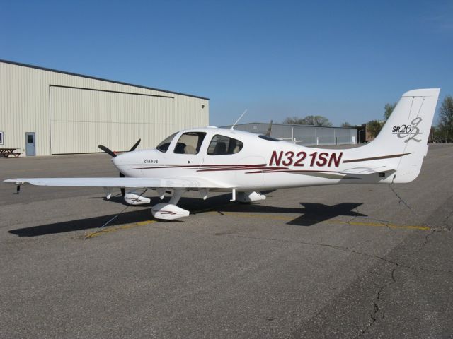 Cirrus SR-20 (N321SN) - Parked on the ramp.
