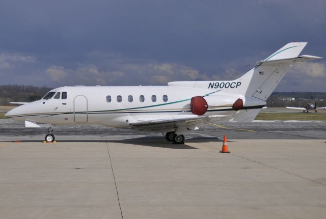 Hawker 800 (N900CP) - Parked at KFDK on 3/29/2009.  Arrived from KORF, and returned there a few hours later.