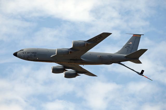 — — - Boom extended during a demo at Lackland