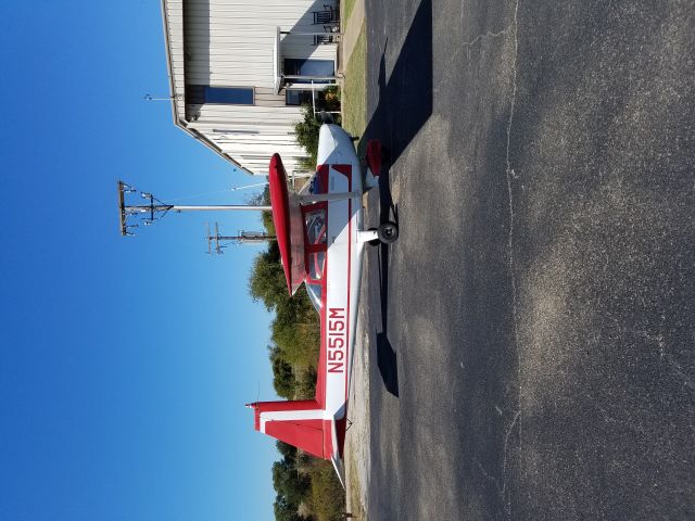 North American Rockwell 100 Darter Commander (N5515M) - Bourland Field before lessons that day.