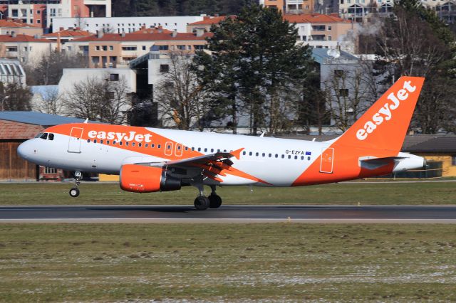 Airbus A319 (G-EZFA)