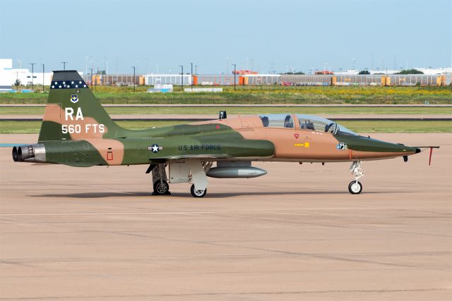 Northrop T-38 Talon (68-8191) - Commemorative Vietnam camo on this Randolph AFB based T-38.br /br /https://theaviationgeekclub.com/usaf-t-38-with-f-4-vietnam-war-paint-scheme-honors-legacy-of-pow-fighter-pilots/