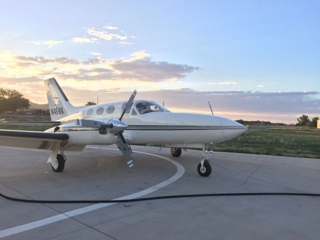 Cessna 421 (N488K) - Tech stop on the way home from KSAV