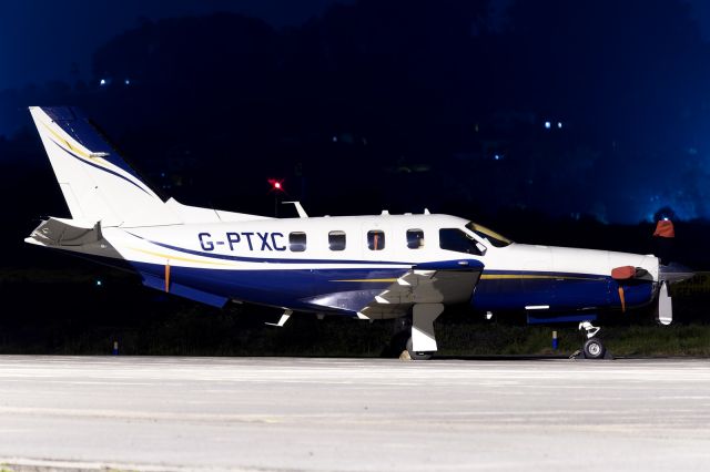 Grumman G-40 Avenger (G-PTXC) - Tenerife Norte - Los Rodeos (TFN / GCXO) - Spainbr /br /Photo taken: March 21, 2023br /br /Operator: (Private)br /Type: Socata TBM 700C2br /Registration: G-PTXCbr /Serial: 321