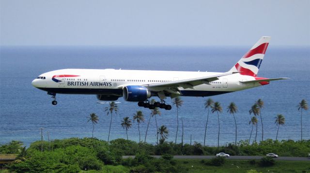 Boeing 777-200 (G-VIIY)