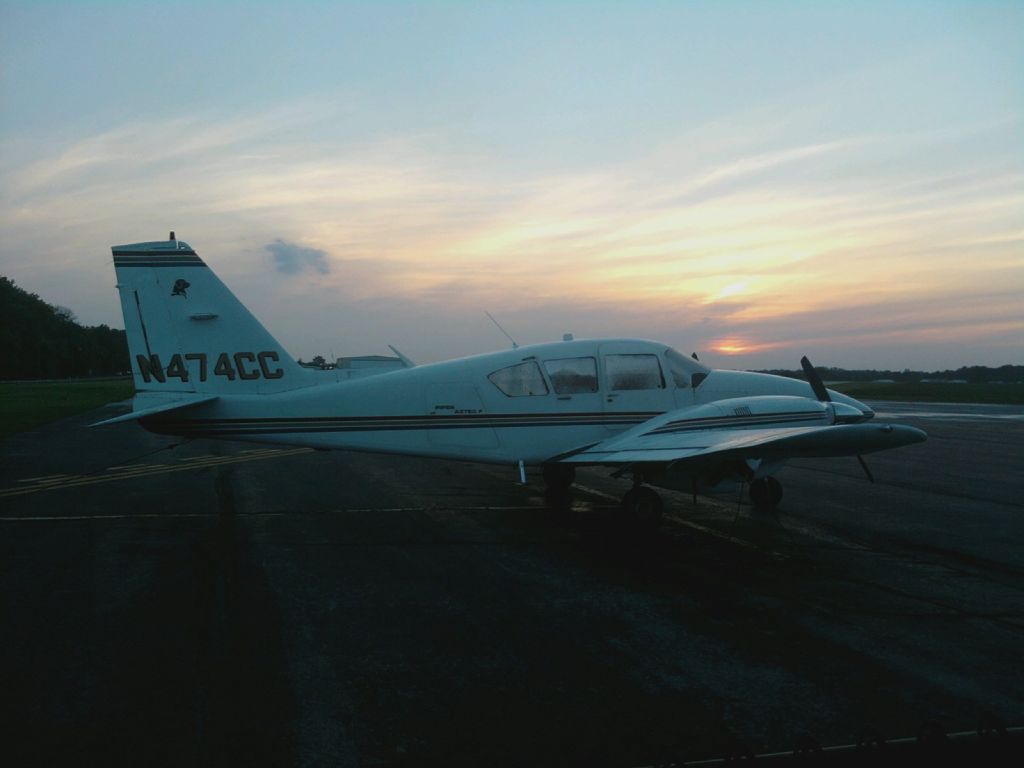 N474CC — - Parked at SMD...I only had my cell phone with me unfortunately. Beautiful Aztec though!