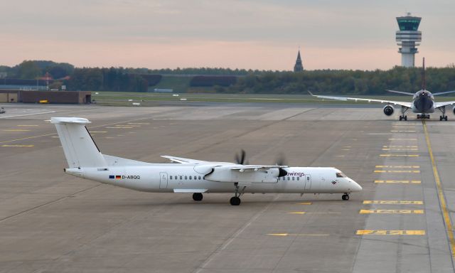 de Havilland Dash 8-400 (D-ABQQ) - Eurowings De Havilland Canada DHC-8-402Q Dash 8 D-ABQQ in Brussels 
