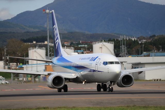 Boeing 737-800 (JA55AN) - September 29th 2018:HKD-ITM.