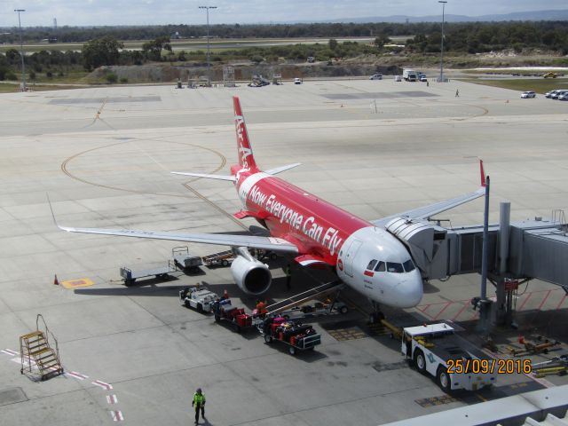 Airbus A320 (PK-AZF) - Indonesia AirAsia A320 preparing for take-off to Denpasar.