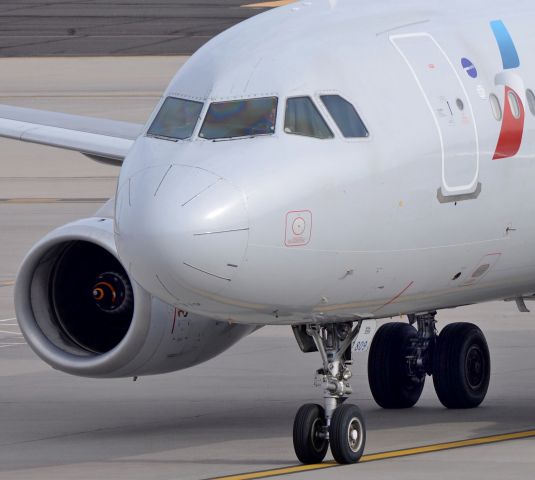 Airbus A319 (N809AW) - barry m. goldwater terminal 4 N2 txy juliet  18APR20