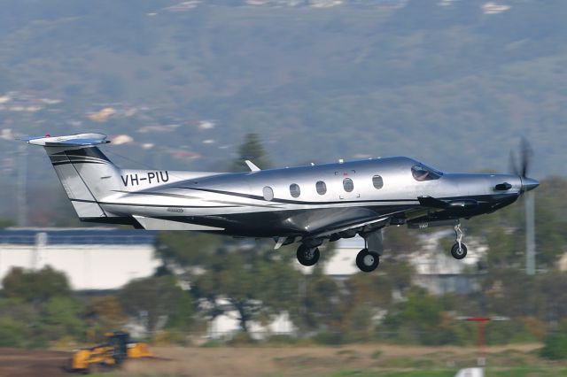 Pilatus PC-12 (VH-PIU) - ADELAIDE AIRPORT WEDNESDAY JUNE 15, 2022.