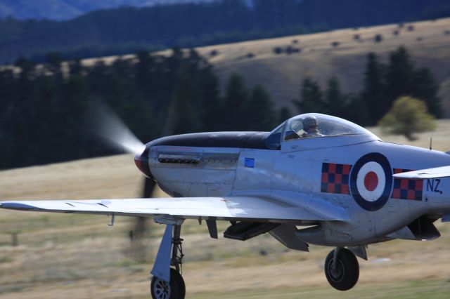 — — - P51D NZ 2415 (ZK-TAF)at Wanaka NZ 2012