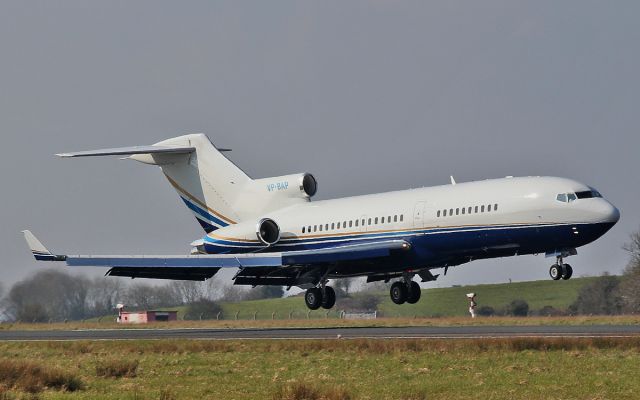 Boeing 727-100 (VP-BAP) - vp-bap b727 about to land at shannon 17/3/15.