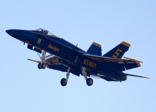 McDonnell Douglas FA-18 Hornet (16-3451) - At Barksdale Air Force Base.