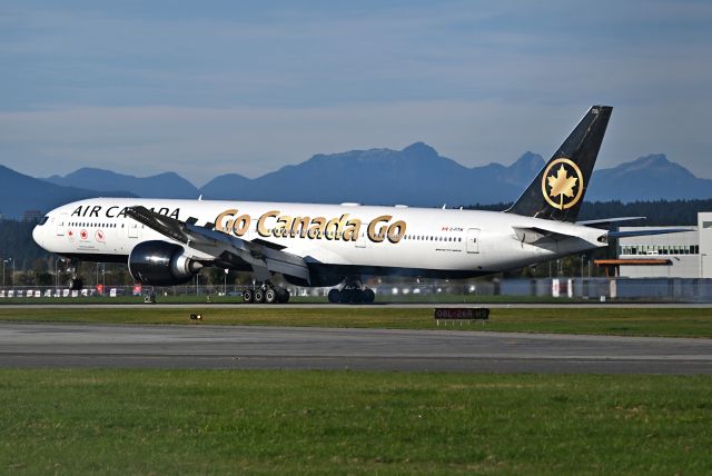 BOEING 777-300 (C-FITW) - 2024 Olympics "Go Canada Go" special livery.