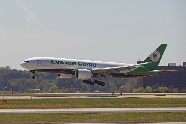 Boeing 777-200 (B-16783) - Atlanta International Airport. South Parking Deck, top level.