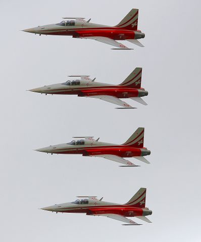 Northrop RF-5 Tigereye (J3090) - Patrouille Suisse (Breitling Sion Airshow 2017)