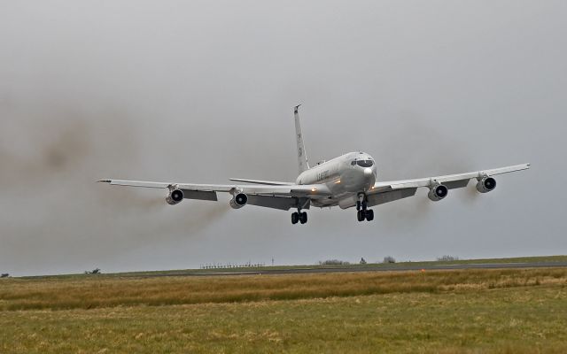 97-0201 — - this is the 2nd usaf e-8c j-stars 970201 116th acw robins afb georgia ang about to land at shannon in the last 5 days.