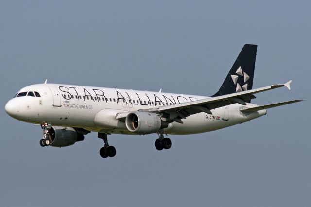 Airbus A320 (9A-CTM) - "Star Alliance" livery