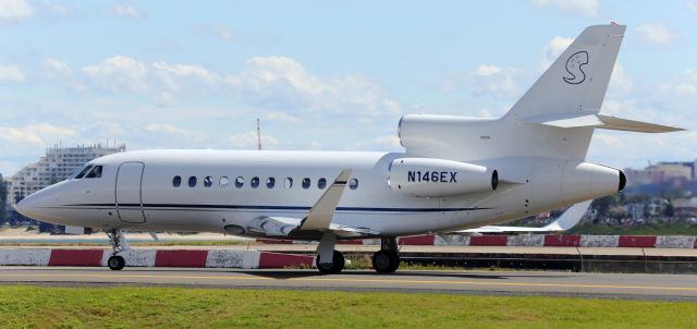 Dassault Falcon 900 (N146EX) - Another view of the Dassault F900 Buisness Jet.