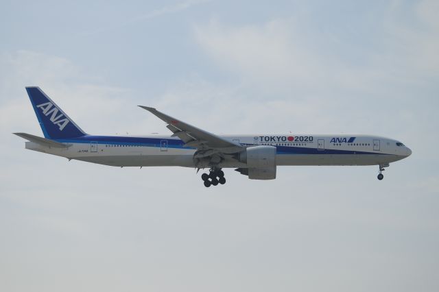 BOEING 777-300ER (JA734A) - HAS TOKYO 2020 OLYMPICS BID STICKERS.