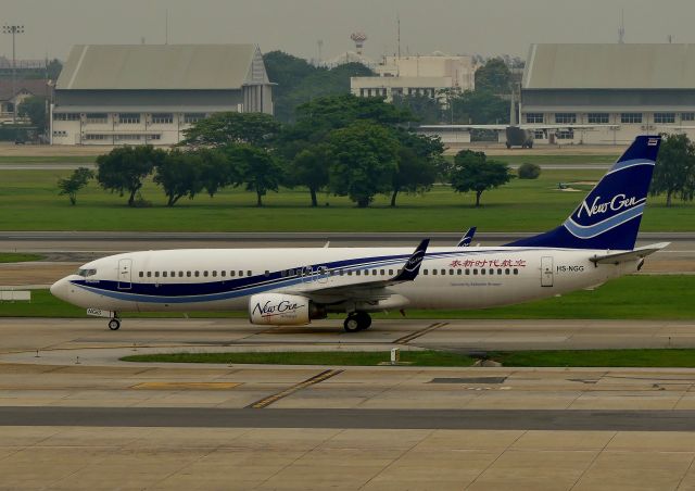 Boeing 737-800 (HS-NGG) - NewGen Airwaysbr /Bangkok-Don Mueang (2018/04/06)