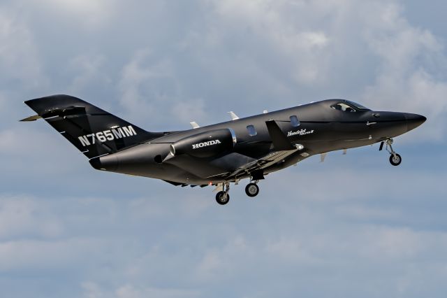 Honda HondaJet (N765MM) - Black Beauty! How’s this for a sharp Honda Jet? Caught it departing BKL this afternoon, 18 Jul 2024.