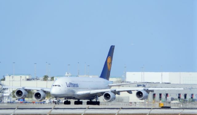 Airbus A380-800 (D-AIMI) - Taxiing for departure to Frankfurt am Main (EDDF)