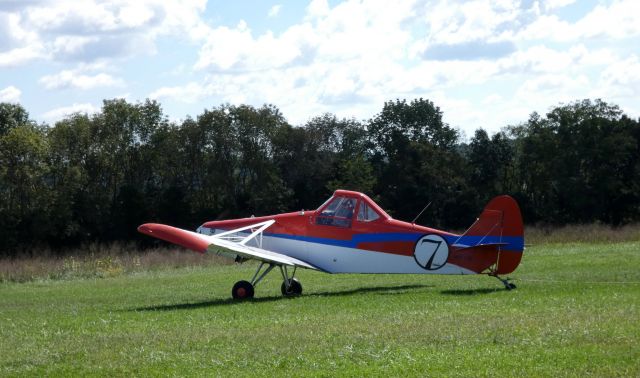 Piper PA-25 Pawnee (N6717Z) - This 1963 Piper Pawnee is waiting for the departure sign to tow a sailplane in the Summer of 2018.