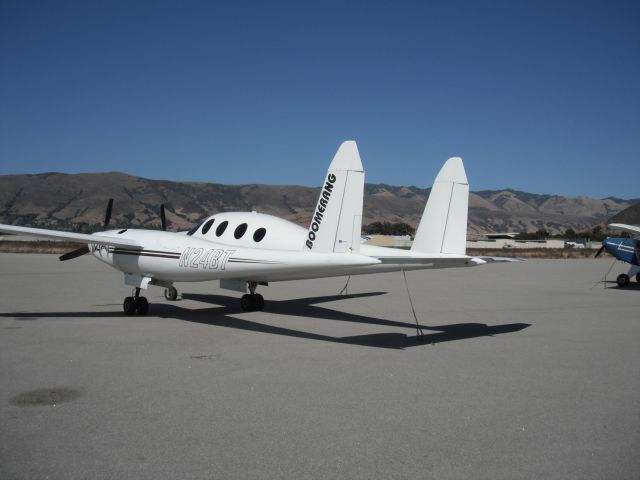 RUTAN Boomerang (N24BT)