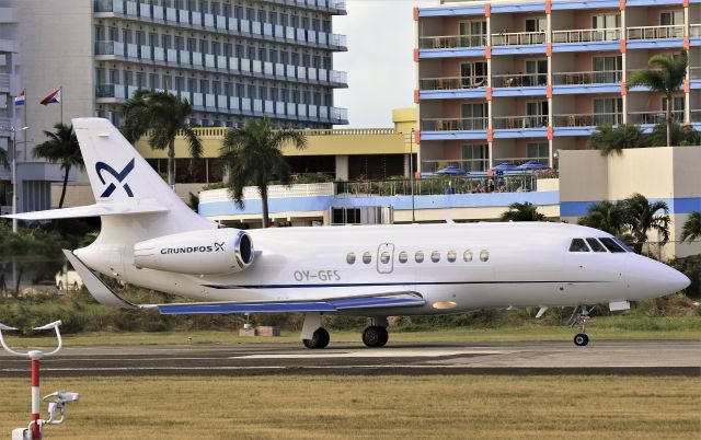 Dassault Falcon 2000 (OY-GFS)