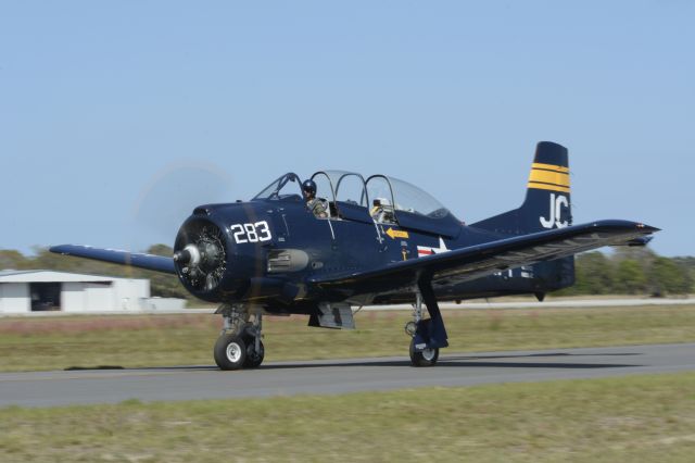 North American Trojan (N828JC) - 2014 Tico Air Show