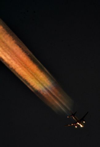 Airbus A320 — - Virgin America 27 John F Kennedy Intl to San Francisco Intl over Cleveland 36,000 ft.at sunset. 10-23-14