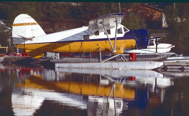 NOORDUYN UC-64 Norseman (C-FIJN) - Early A.M. at Red lake Ontario.