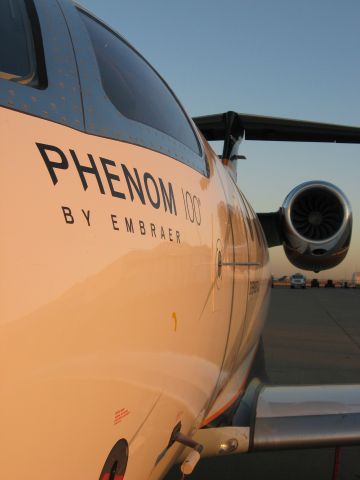 Embraer Phenom 100 (PP-XOG) - Embraers Phenom 100  Serial #004 used for flight training.